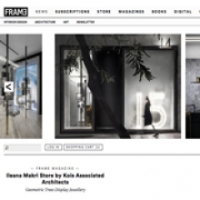 KOIS ASSOCIATED ARCHITECTS Ileana Makri Store for FRAMEWEB